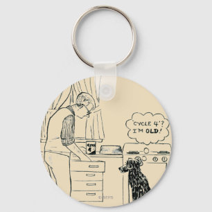 Chaveiro Cão que obtem mais velho