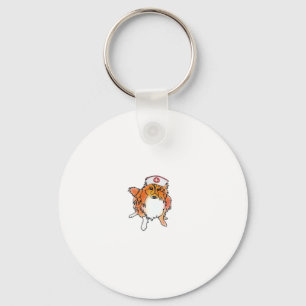 Chaveiro Cão Sheltie com Chapéu de Enfermeira � animalsinha