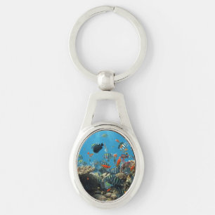 Chaveiro Caos tropical dos peixes