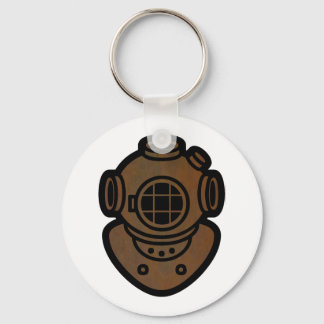 Chaveiro Capacete de mergulho de latas