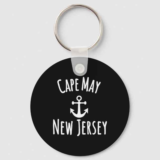 Chaveiro Cape May Nova Jersey Náutica Vela Náutico (Frente)