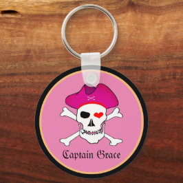 Chaveiro Capitã Grace & Bandeira Pirata, Feriado de Barco /