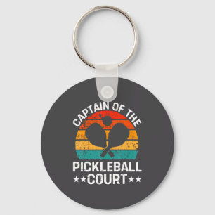 Chaveiro Capitão da Quadra de Ckleball Engraçado Ckleball P