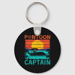 Chaveiro Capitão do Pontão Estilo Vintage Embarcação de Pon