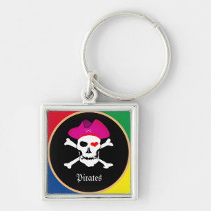 Chaveiro Capitão "Grace" & Pirates - Ilha do Tesouro /Girl