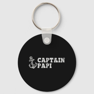 Chaveiro Capitão Papi Navegando Embarcação Âncora de Barco 