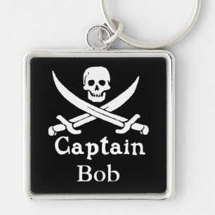 Chaveiro Capitão Pirata Personalizado