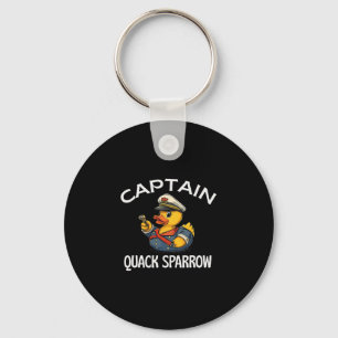 Chaveiro Capitão Quack Sparrow Cruzeiro Patos Mantêm Escond