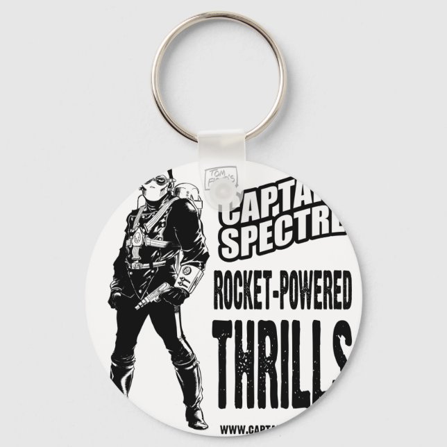Chaveiro Capitão Specter e a Legião do Relâmpago (Frente)