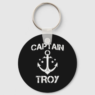 Chaveiro Capitão Troy Funny Aniversário Personalizado Boat
