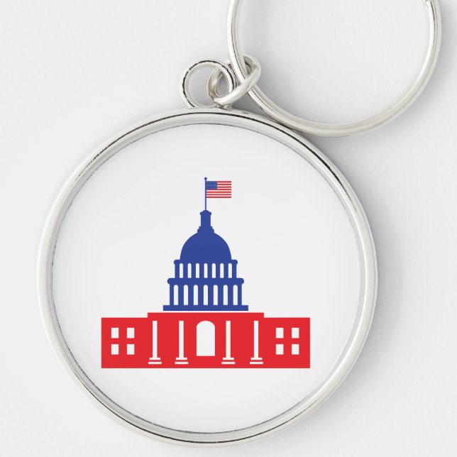 Chaveiro capitólio dos estados unidos (Frente)