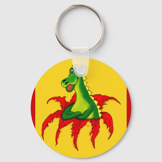 Chaveiro Capo, o pequeno Dragão (Frente)