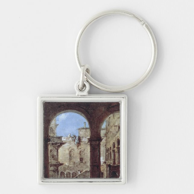 Chaveiro Capricho arquitectónico, c.1770 (Frente)
