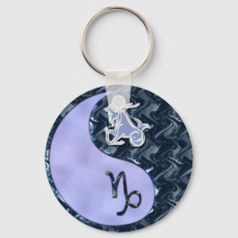 Chaveiro Capricorn Yin Yang