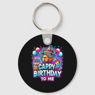 Chaveiro Capy Birthday Engraçado Cappy Aniversário Para Mim