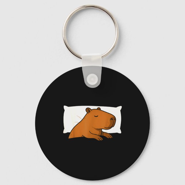 Chaveiro Capybara Favorite Sleepshirt Sleeng Pajamas Boys G (Frente)