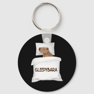 Chaveiro Capybara Oficial do Sono Pijamas Nightgown Sleepyb
