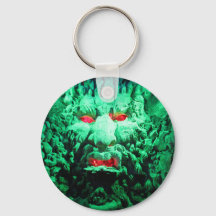 Cara Assustadora Mascarada na Rocha