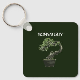 Chaveiro Cara Bonsai citação engraçada para amantes bonsai