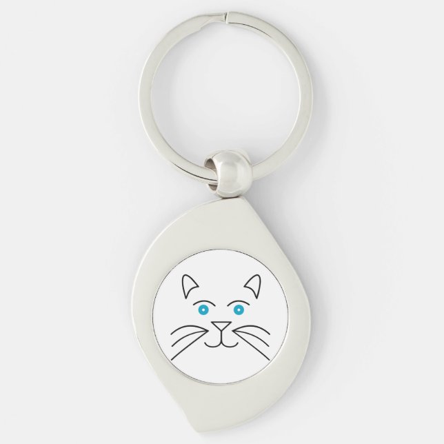 Chaveiro Cara de gato (Frente)