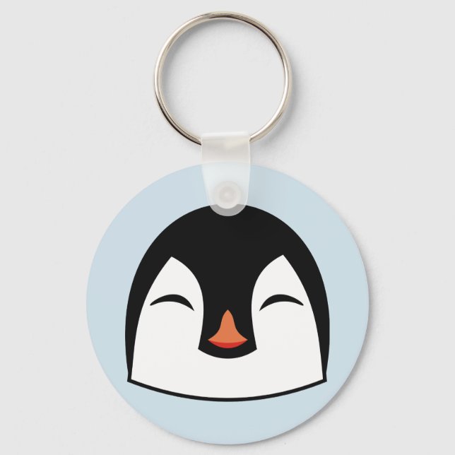 Chaveiro Cara de pinguim (Frente)