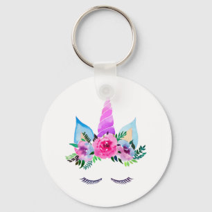 Chaveiro Cara de Unicórnio Mágico e Bonito