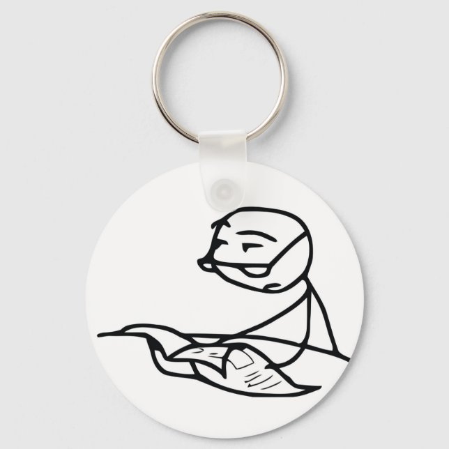 Chaveiro Cara do jornal (Frente)