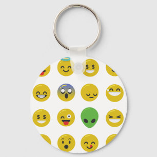 Chaveiro Cara feliz Emoji