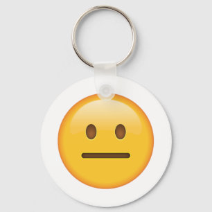 Chaveiro Cara neutra - Emoji