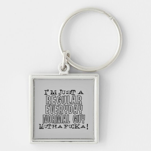 Chaveiro Cara normal (Frente)