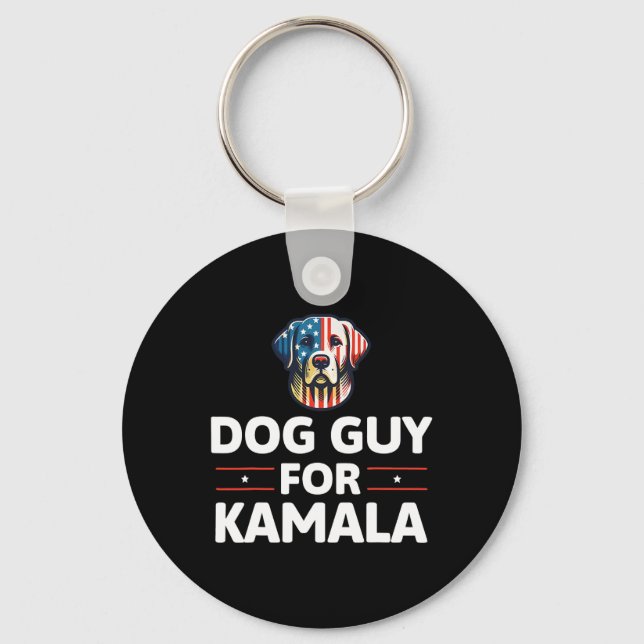 Chaveiro Cara Para Kamala Vote Blue (Frente)