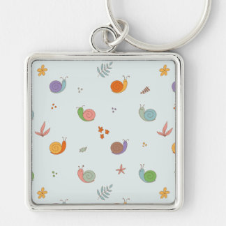 Chaveiro Caracóis engraçados