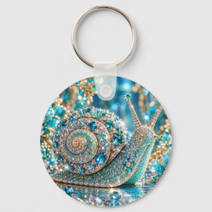 Chaveiro Caracol Joia Brilhante