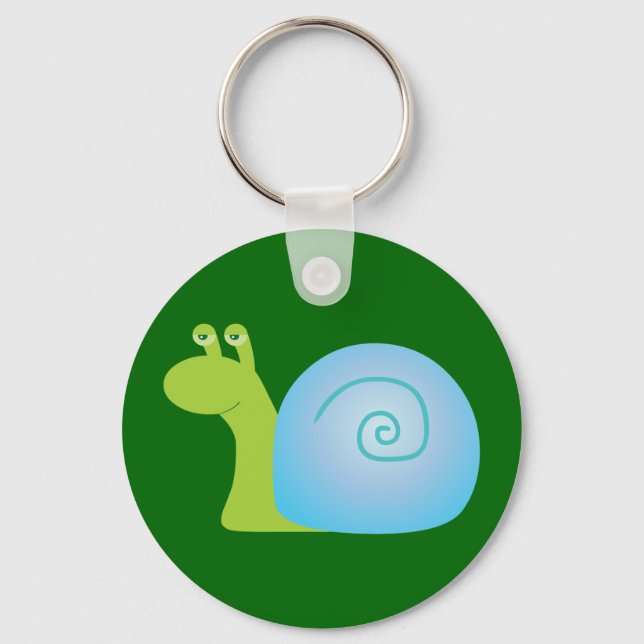 Chaveiro Caracol Verde (Frente)