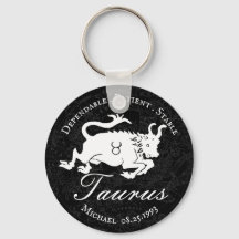 Caractere Astrologico Taurus Zodiac Personalizado 