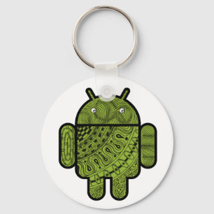 Chaveiro Caractere de porta Pancho para o robô Android™