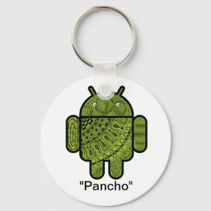 Chaveiro Caractere de porta Pancho para o robô Android™