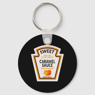 Chaveiro Caramel Sauce Halloween Figurume 2024 Família Funn