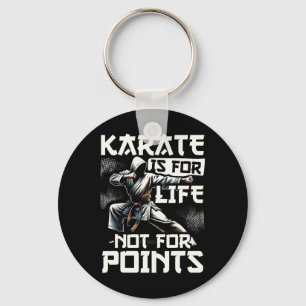 Chaveiro Caratê Engraçado Para Homens Judô - Karate É Para