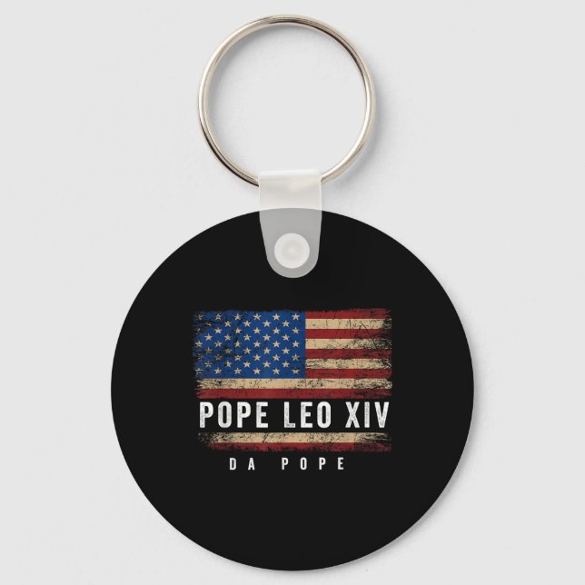 Chaveiro Cardeal Robert Prevo Da Pope Leo Xiv Da Pop Catho (Frente)