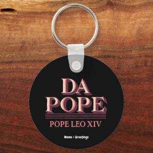 Chaveiro Cardeal Robert Prevost e a ascensão do Papa Leo