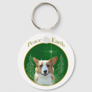 Chaveiro Cardigan Welsh Corgi Peace