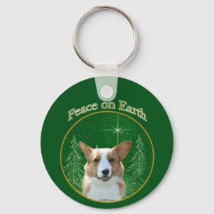 Chaveiro Cardigan Welsh Corgi Peace