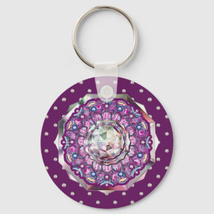 Chaveiro Cardinal Red Rosace