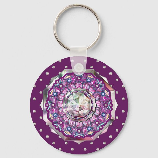 Chaveiro Cardinal Red Rosace (Frente)