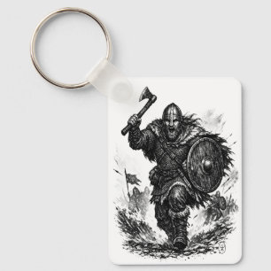Chaveiro Carga do Guerreiro Viking – Batalha de Tinta