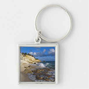 Chaveiro Caribe, Rua, Martin, Cliffs na praia do Cupecoy