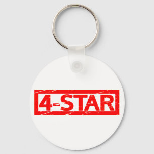 Chaveiro Carimbo de 4 estrelas
