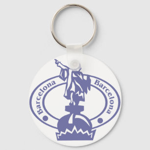 Chaveiro Carimbo de Barcelona