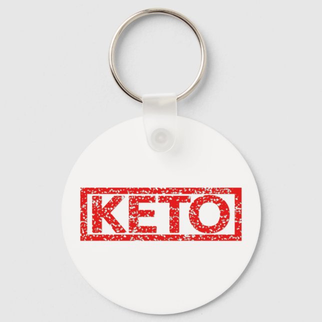 Chaveiro Carimbo de Keto (Frente)